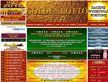 Tablet Screenshot of goldenlotto.pl